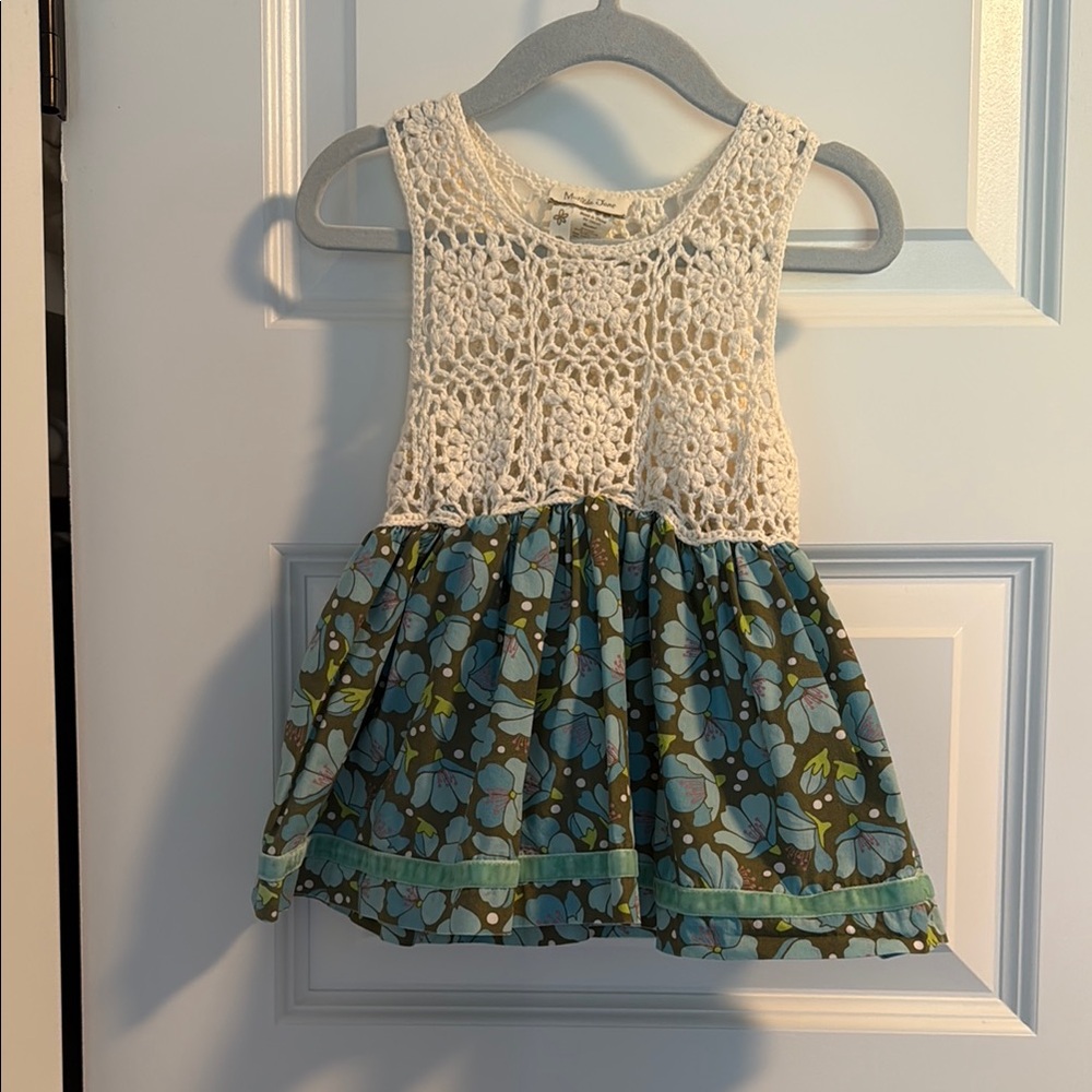 Matilda Jane Crochet Top Girls Dress